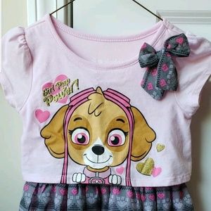 Skye paw patrol 4t dress